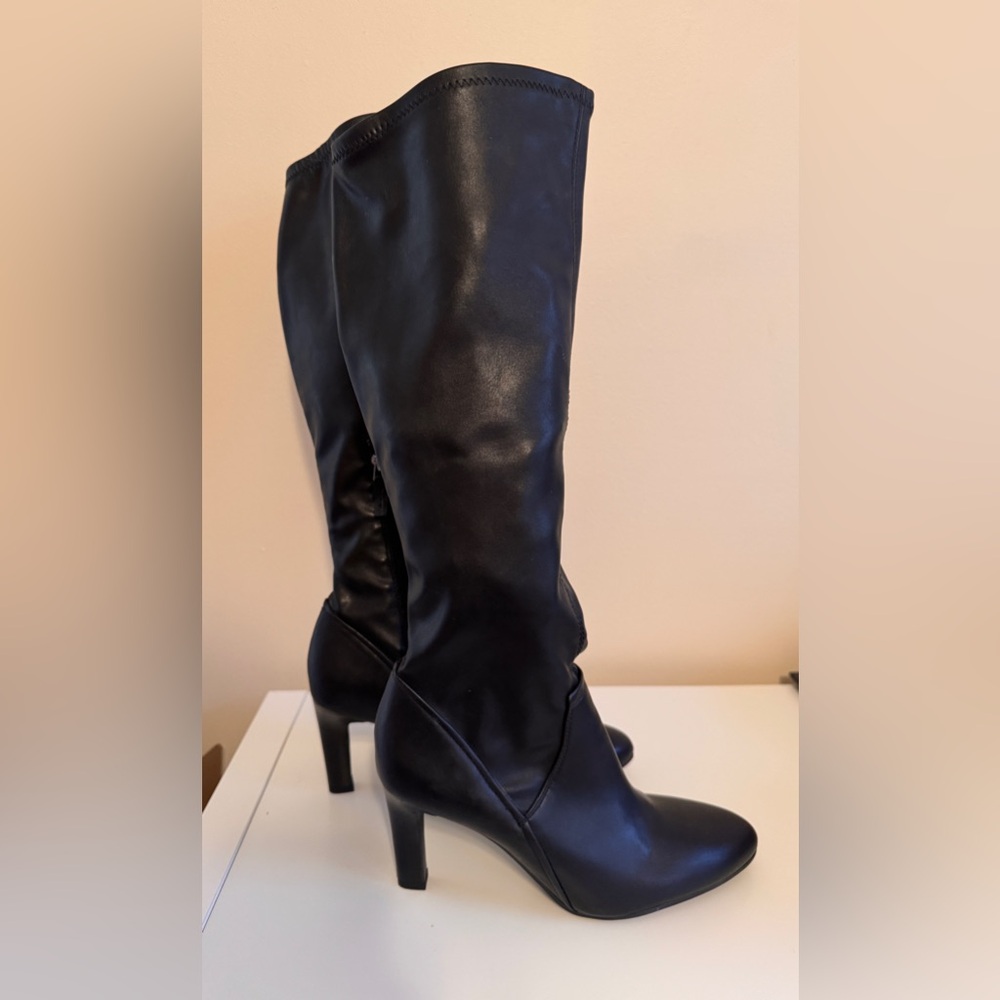 Franco Sarto Black Tall Boots | Size 8